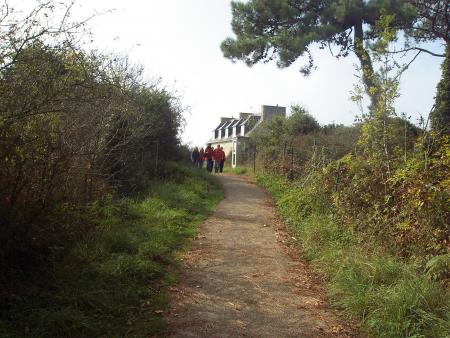 le chemin des sanitaires...